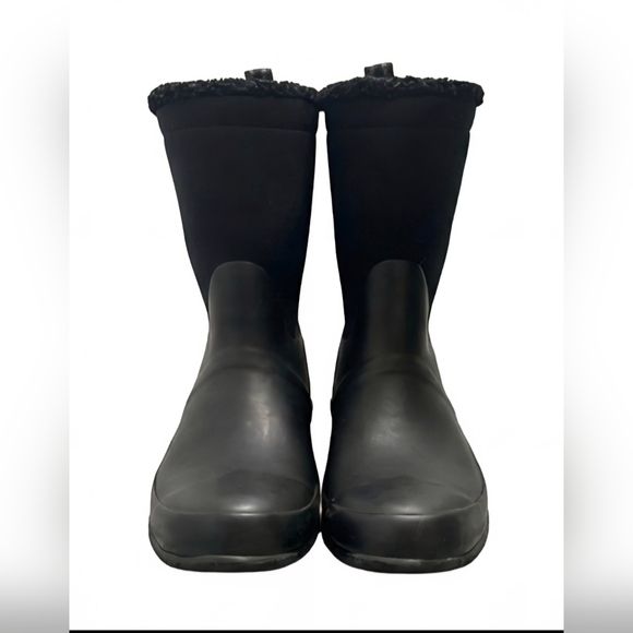 Hunter Original Roll-Top Sherpa Boots - Picture 2 of 5